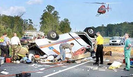 EMS, ambulances, and paramedic or fire department aid units can be negligent in performance of their duties.